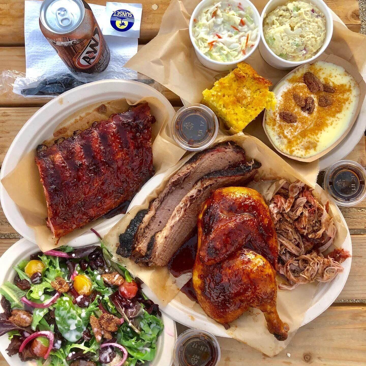 BBQ lunch shared at a New Life Church outreach event