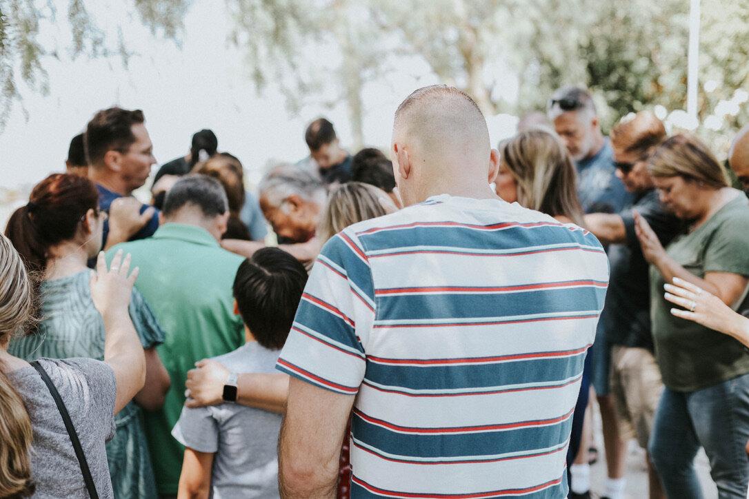 New Life Church community gathered together
